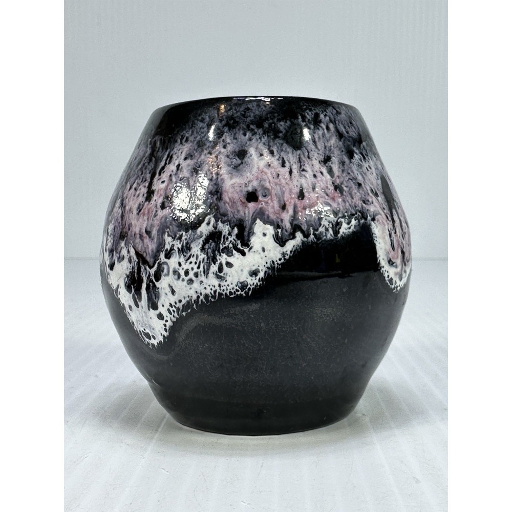 Vintage Mid Century Listvinahusid Icelandic Lava Pottery Vase Einar Gudmundsson